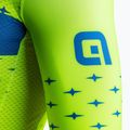 Koszulka rowerowa męska Alé Stars fluo yellow petrol 4