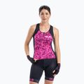 Koszulka rowerowa damska Alé Top Triangles fluo pink/violet 3