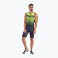 Kombinezon triathlonowy męski Alé Stars fluo yellow/black