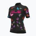 Koszulka rowerowa damska Alé Butterfly black