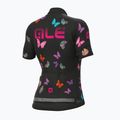 Koszulka rowerowa damska Alé Butterfly black 2