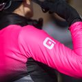 Kurtka rowerowa damska Alé Gradient fluo pink/black 9