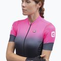 Koszulka rowerowa damska Alé Gradient fluo pink 5