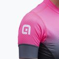Koszulka rowerowa damska Alé Gradient fluo pink 6