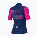 Koszulka rowerowa damska Alé Logo fucsia 7