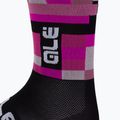 Skarpety Alé Q-Skin 16 cm Match fucsia 3