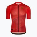 Koszulka rowerowa męska Alé Web red 6