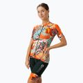 Koszulka rowerowa damska Alé Rio orange 2