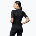 Koszulka rowerowa damska Alé Color Block black 2