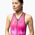 Kombinezon triathlonowy damski Alé Crazy pink combo 4