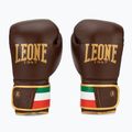 Rękawice bokserskie LEONE 1947 Italy '47 black/white/brown 2