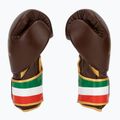 Rękawice bokserskie LEONE 1947 Italy '47 black/white/brown 4