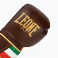 Rękawice bokserskie LEONE 1947 Italy '47 black/white/brown 5