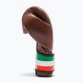 Rękawice bokserskie LEONE 1947 Italy '47 black/white/brown 4