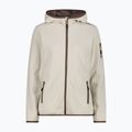 Bluza trekkingowa damska CMP 34H6376 Fix Hood cream/off white