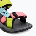 Sandały dziecięce CMP Hamal lagoon/pink fluo/acido 7