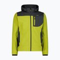 Kurtka softshell męska CMP 3A01787N Zip Hood cardamom/black pine