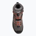 Buty trekkingowe dziecięce CMP Rigel 2.0 Mid Waterproof grey/brick 5