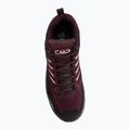 Buty trekkingowe dziecięce CMP Rigel 2.0 Low Waterproof black berry/amaranto 5