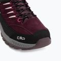 Buty trekkingowe dziecięce CMP Rigel 2.0 Mid Waterproof black berry/amaranto 7