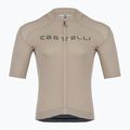 Koszulka rowerowa męska Castelli Prologo Lite clay/ gunmetal gray