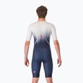 Kombinezon rowerowy męski Castelli Core Tri belgian blue/white 3