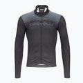 Longsleeve rowerowy męski Castelli Apice Thermal dark gray/smoky gray/silver gray