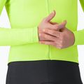 Longsleeve rowerowy męski Castelli Puro 4 electric lime 5