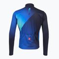 Longsleeve rowerowy męski Castelli Amplify Thermal belgian blue/azzurro italia/pool blue 2