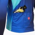 Longsleeve rowerowy męski Castelli Amplify Thermal belgian blue/azzurro italia/pool blue 5