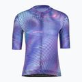Koszulka rowerowa damska Castelli Cosmic Vortex multicolor ultraviolet rose