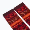 Skarpety narciarskie Oakley Wanderlust Perf Socks 2.0 grenache norway pattern 4