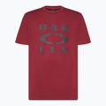 Koszulka męska Oakley Bark Ellipse Tee iron red