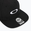 Czapka z daszkiem męska Oakley 47 B1B Ellipse blackout/white 3