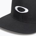 Czapka z daszkiem męska Oakley 47 B1B Ellipse blackout/white 3