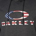 Bluza męska Oakley Bark Fleece Hoodie dark grey heather 3