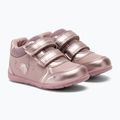 Buty dziecięce Geox Elthan rose/silver 4