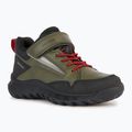 Buty juniorskie Geox Simbyos Abx dark green/red 7