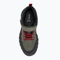 Buty juniorskie Geox Simbyos Abx dark green/red 6