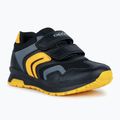 Buty juniorskie Geox Pavel black/gold 7