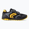 Buty juniorskie Geox Pavel black/gold 2
