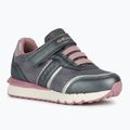 Buty juniorskie Geox Fastics grey/old rose 7