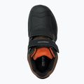 Buty juniorskie Geox New Savage Abx black/dark orange 11