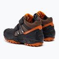 Buty juniorskie Geox New Savage Abx black/dark orange 3