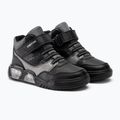 Buty juniorskie Geox Illuminus black/dark grey 4
