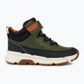 Buty juniorskie Geox Flexyper Plus military/orange 9