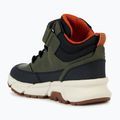 Buty juniorskie Geox Flexyper Plus military/orange 10