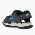 Sandały juniorskie Geox Borealis ocean blue/red 10