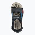 Sandały juniorskie Geox Borealis ocean blue/red 13