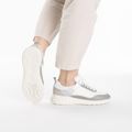 Buty damskie Geox Alleniee grey/optic white 2